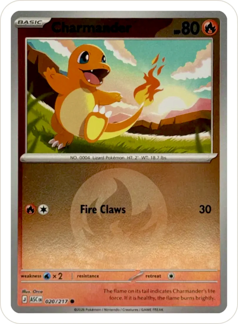 Charmander (Energy Reverse Holo)